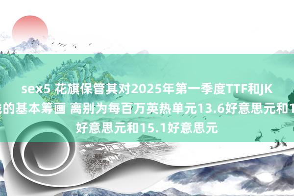 sex5 花旗保管其对2025年第一季度TTF和JKM自然气价钱的基本筹画 离别为每百万英热单元13.6好意思元和15.1好意思元